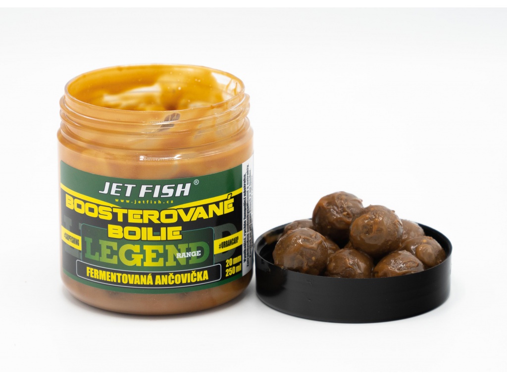 Legend Range - Boosterované boilie 250ml - 20mm : FERMANTOVANÁ ANČOVIČKA