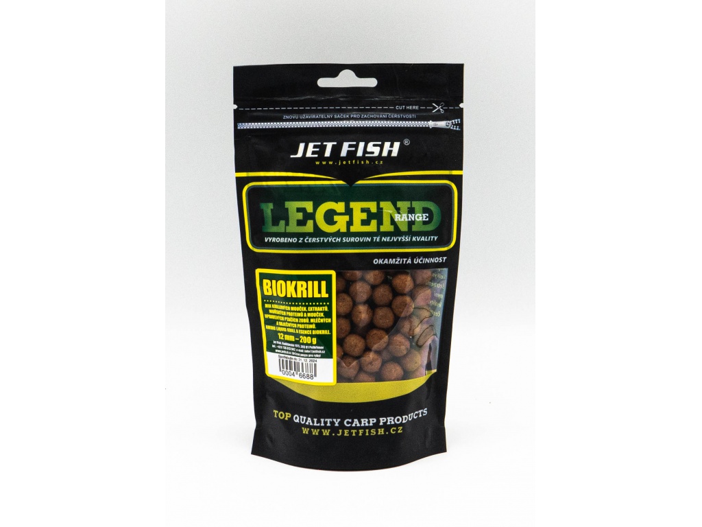 Legend Range boilie 200g -12mm : BIOKRILL