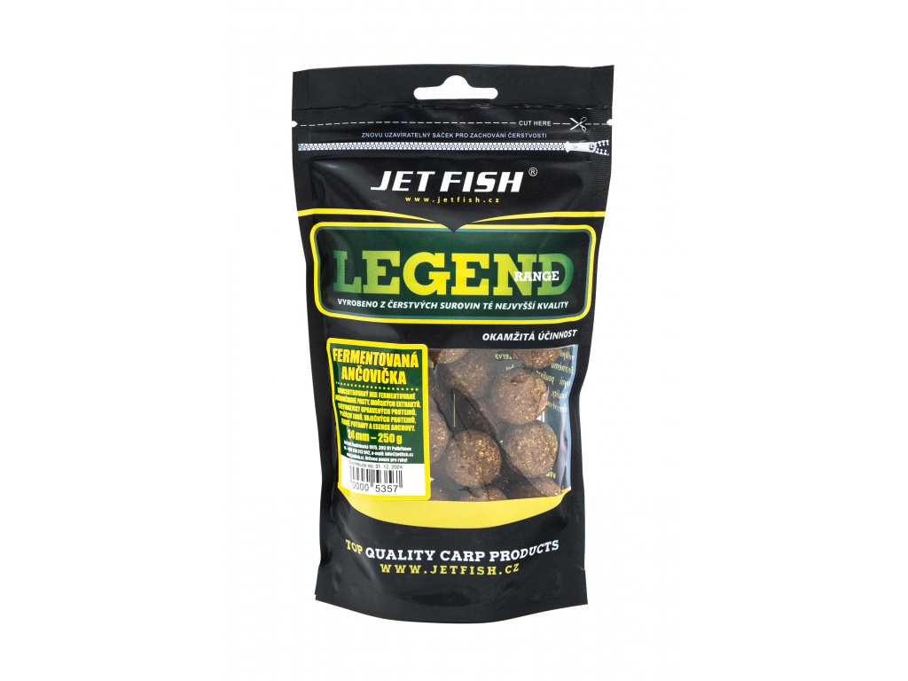 Legend Range boilie 250g - 24mm : FERMENTOVANÁ ANČOVIČKA