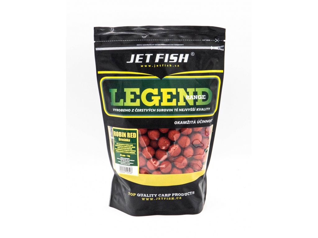 Legend Range boilie 1kg - 20mm : ROBIN RED - BRUSINKA