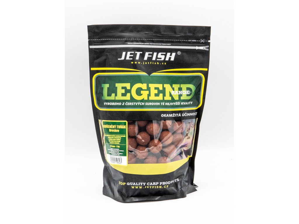 Legend Range boilie 1kg - 24mm : KOŘENĚNÝ TUŇÁK - BROSKEV