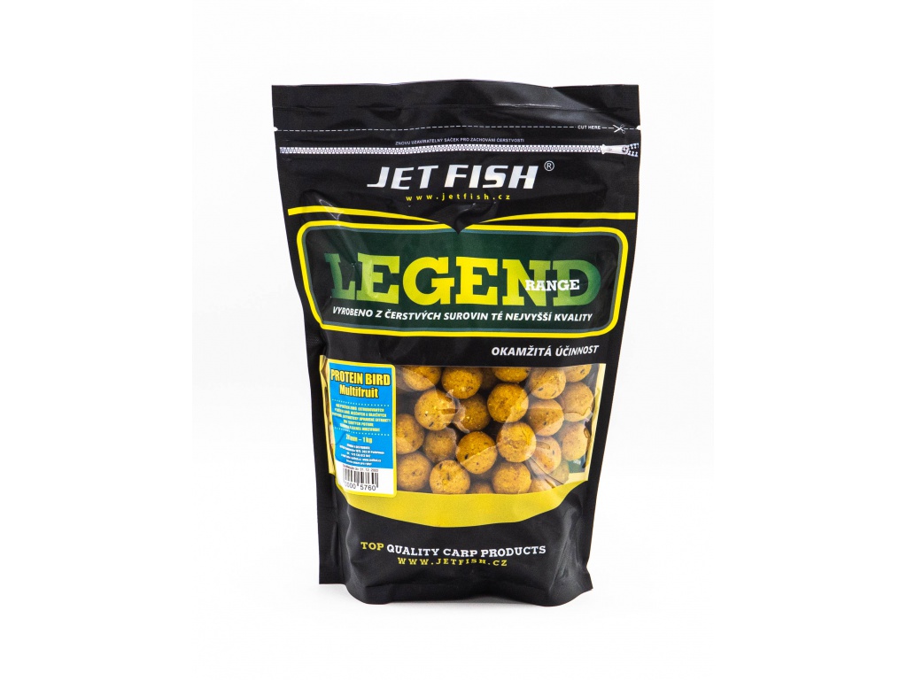 Legend Range boilie 1kg - 24mm : PROTEIN BIRD - MULTIFRUIT
