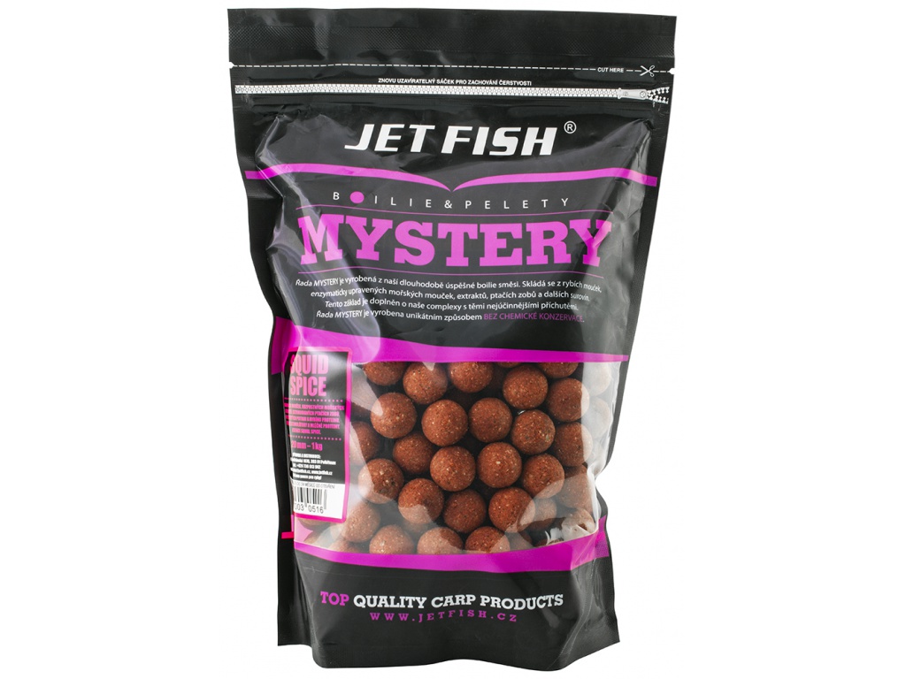 Mystery boilie 1kg - 20mm : SQUID / SPICE