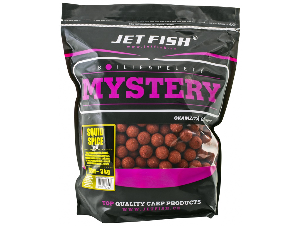 Mystery boilie 3kg - 20mm sáček : SQUID / SPICE NEW