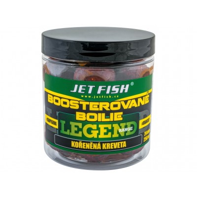 Legend Range - Boosterované boilie 250ml - 24mm : KOŘENĚNÁ KREVETA