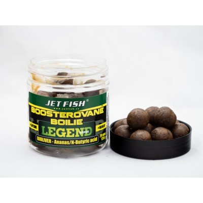Legend Range - Boosterované boilie 250ml - 20mm : BIOLIVER - ANANAS / N-BUTYRIC