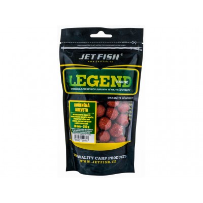 Legend Range boilie 250g - 20mm : KOŘENĚNÁ KREVETA