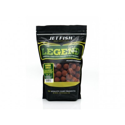 Legend Range boilie 1kg - 24mm : BANÁN / CHILLI