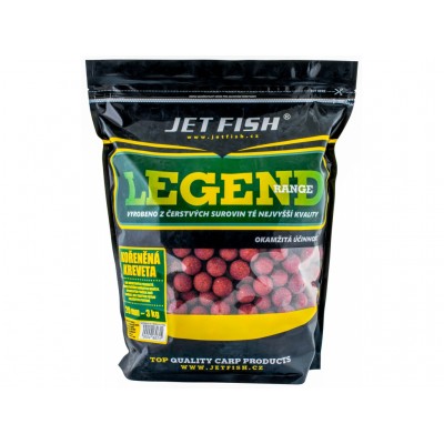 Legend Range boilie 3kg - 20mm : KOŘENĚNÁ KREVETA