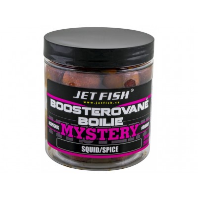 Mystery - Boosterované boilie 250ml - 24mm  : SQUID / SPICE