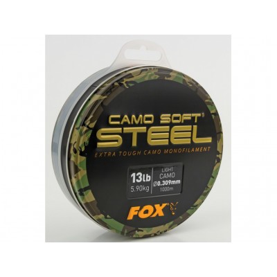 Fox Vlasec Camo Soft Steel 1000m 0.37mm 20lb/9.10kg