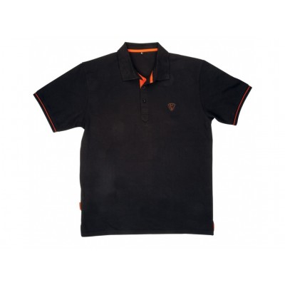 Fox Polokošile Polo Shirt Black/Orange : vel. XXL