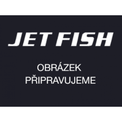 Kšiltovka JET FISH - Truckeret černý maskáč