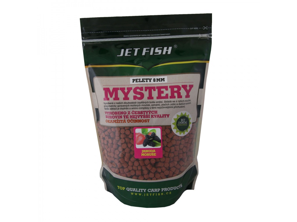 Pelety JetFish Mystery 1kg 8mm Super Spice